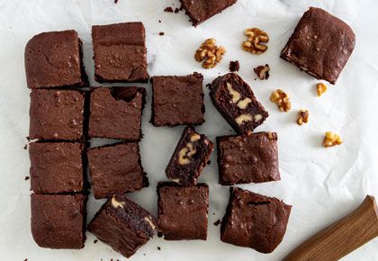 Recipe: Simple Walnut Brownies - Rediff.com Get Ahead