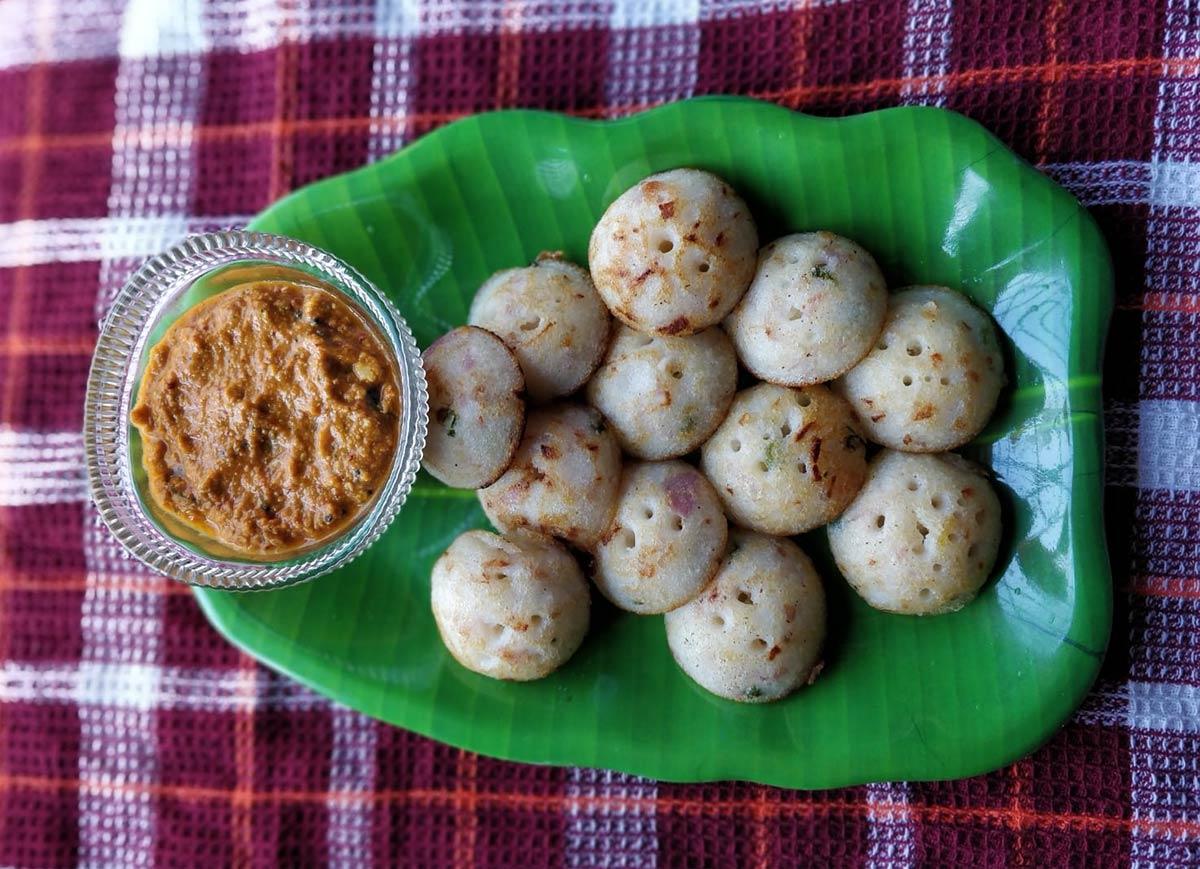 Recipes: Fried Mini Idlis. Paniyarams - Rediff.com Get Ahead