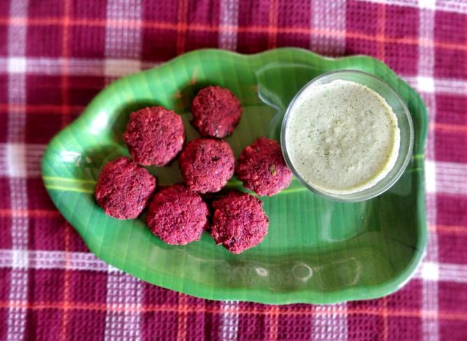 Beetroot Vada