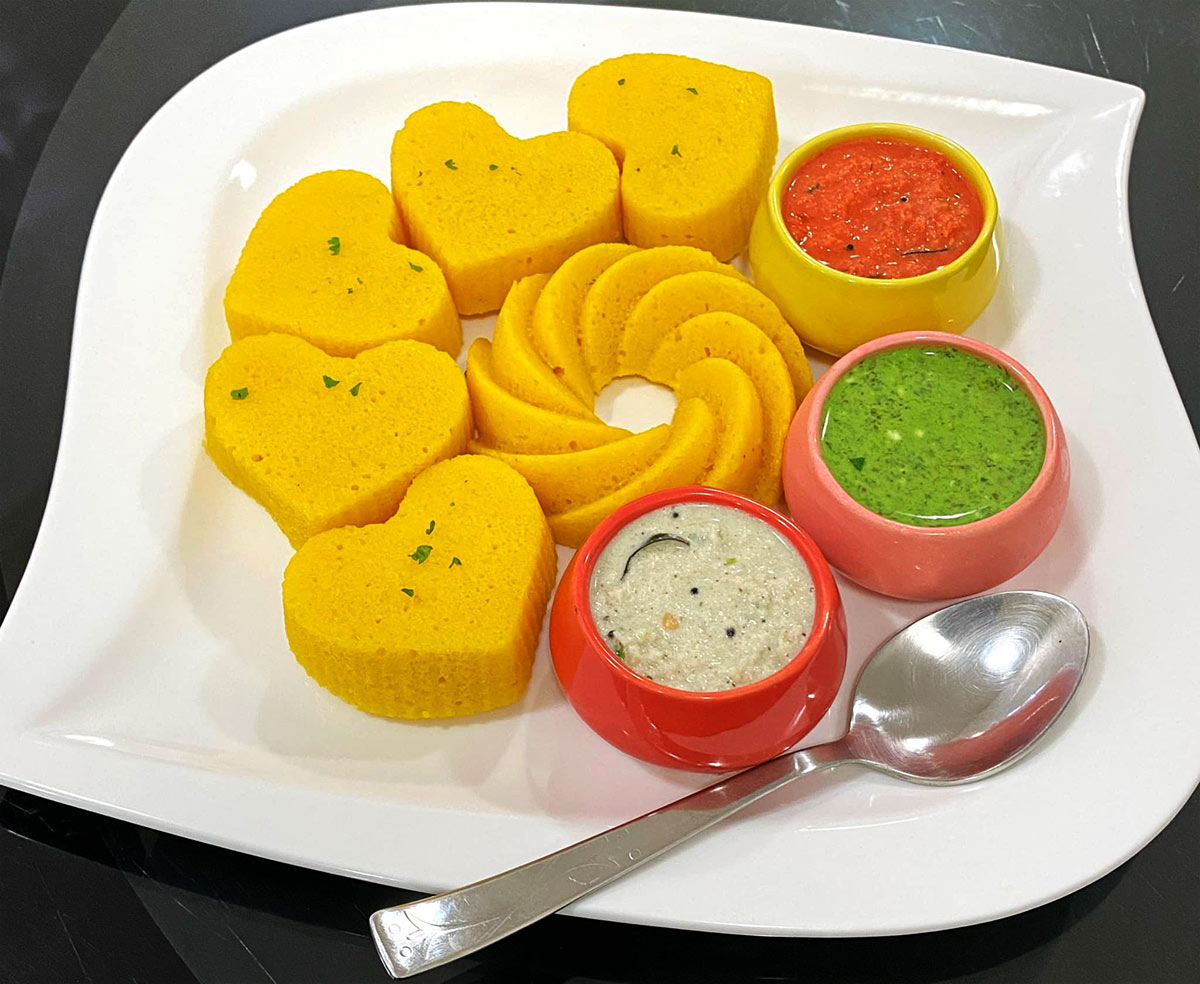 Instant Besan Idli