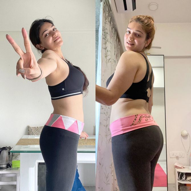 Aditi Gautam's fitness transformation
