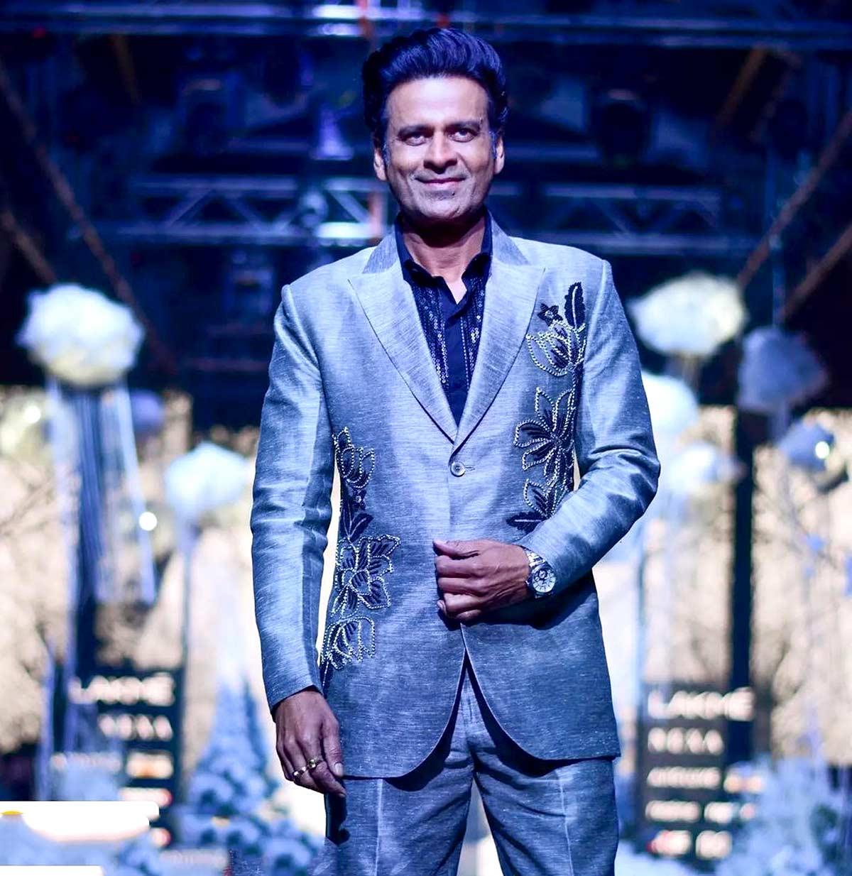 Manoj Bajpayee walks for Samant Chauhan