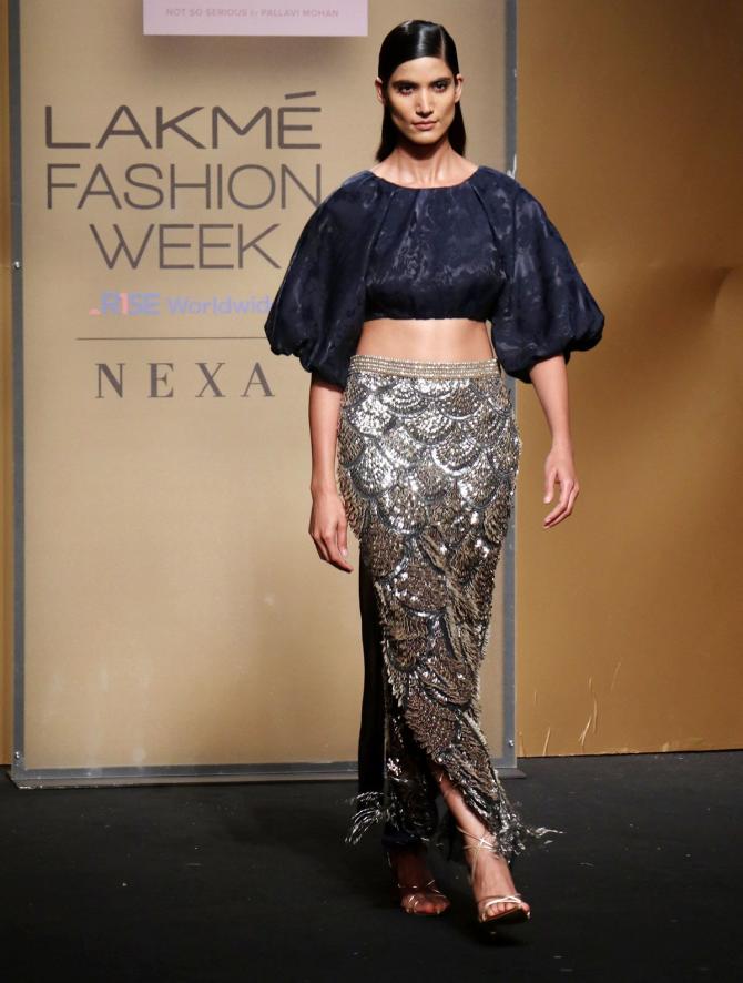 Diana Penty walks for Pallavi Mohan at FDCI x Lakme Fashion Week 2022