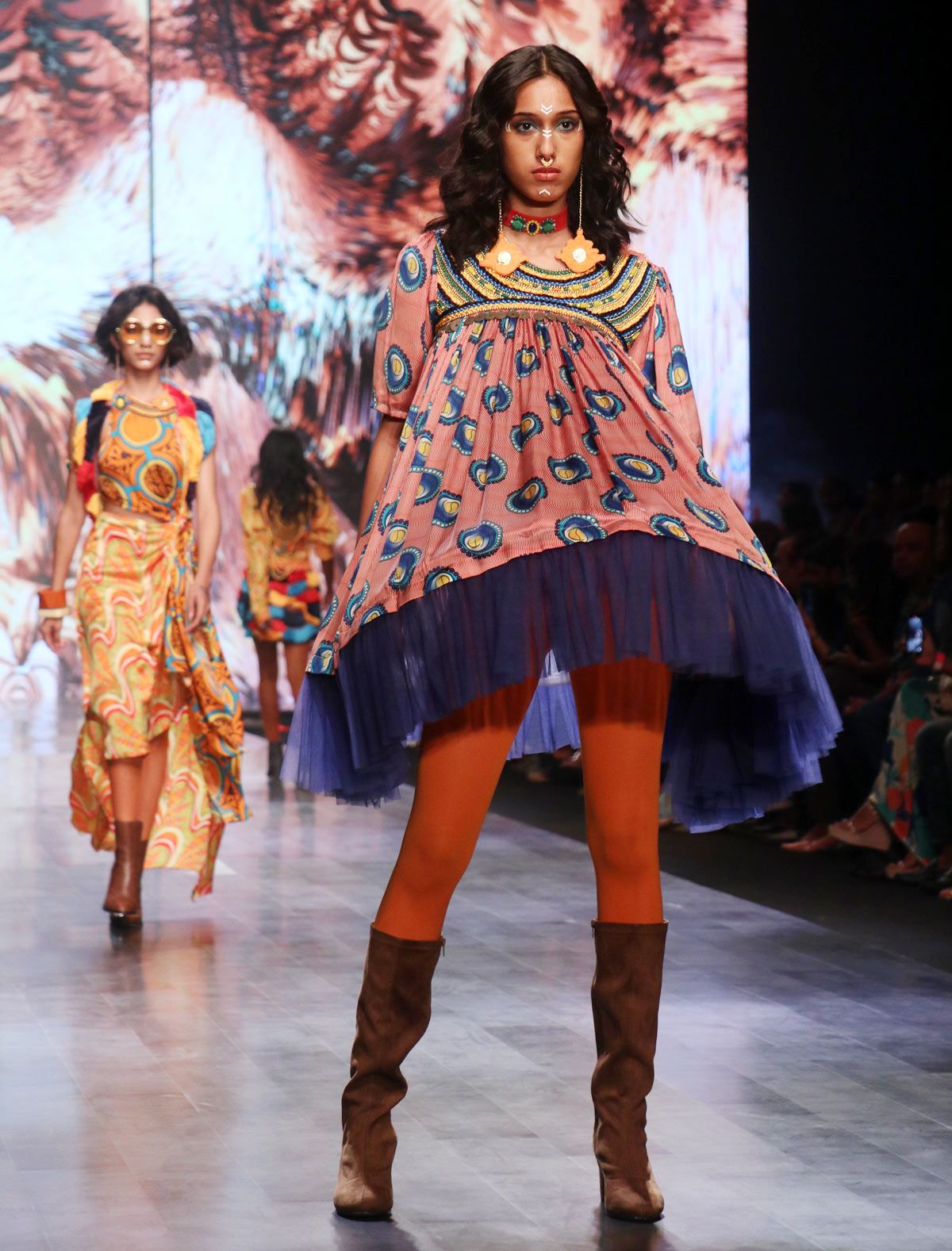 Chitrangda Singh for Eesha Amiin at FDCI x Lakme Fashion Week 2022