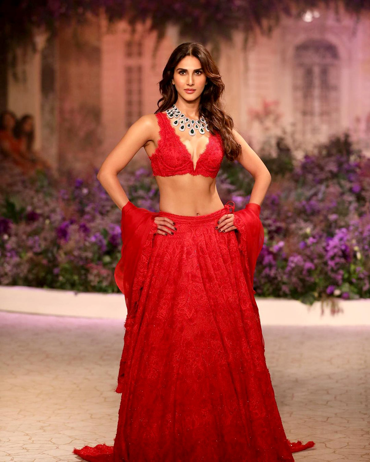 Vaani Kapoor Is A Riot Of Red