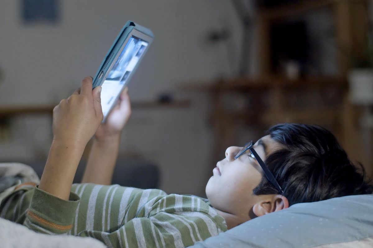 Is your child addicted to the screen?