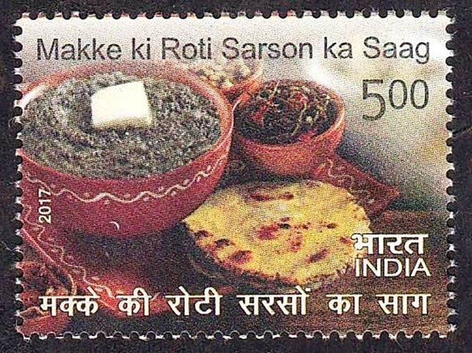 Sarson Ka Saag and Makki Ki Roti