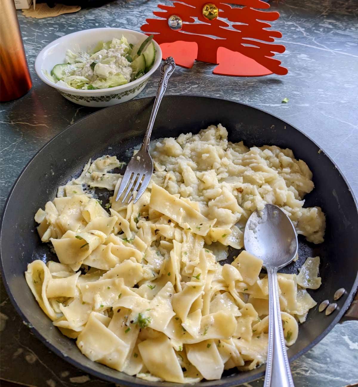 Zelda's Herbed Tagliatelle Alfredo