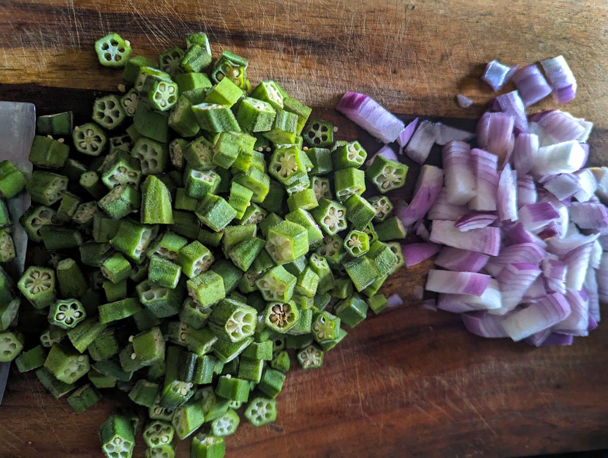 Alu Bhindi recipe