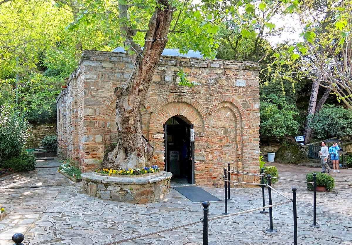 House of Mother Mary near Ephesus by Erik Cleves Kristensen