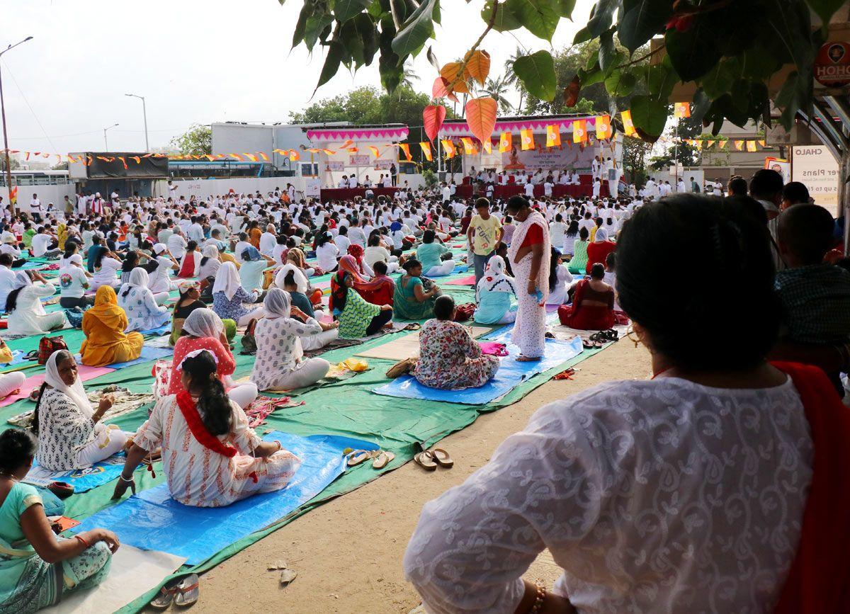 International Yoga day 2023 at Juhu