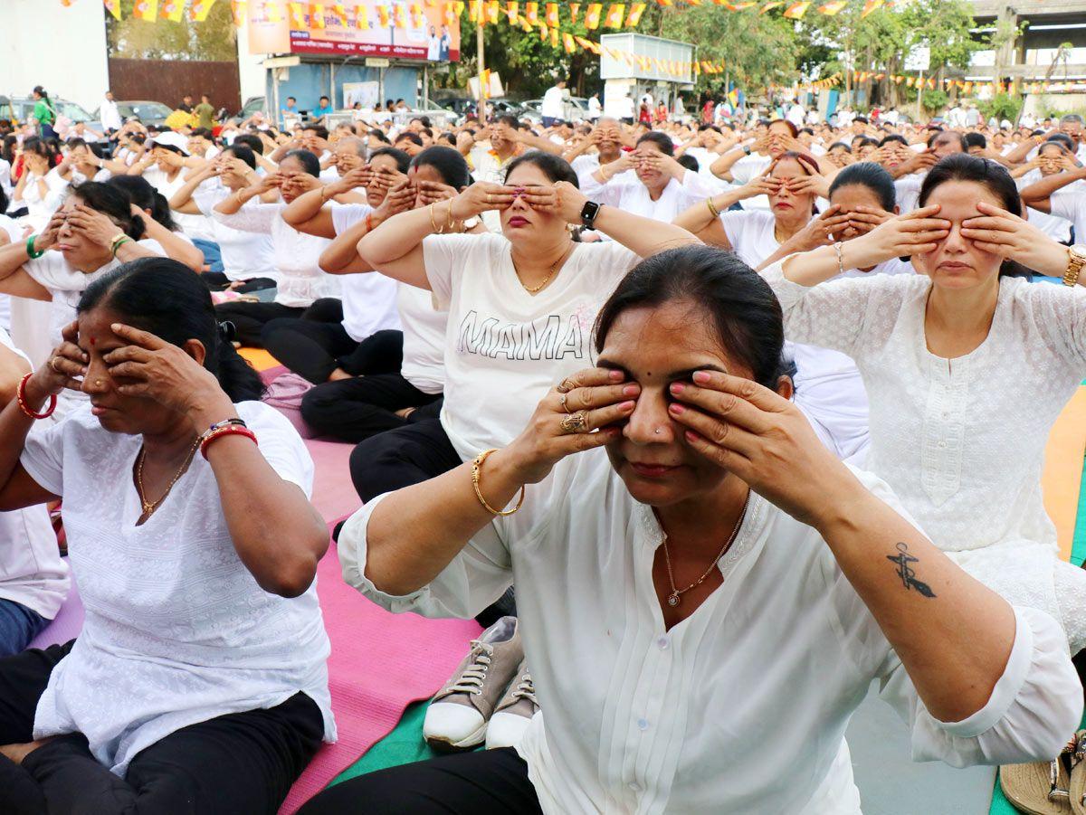 International Yoga day 2023 at Juhu