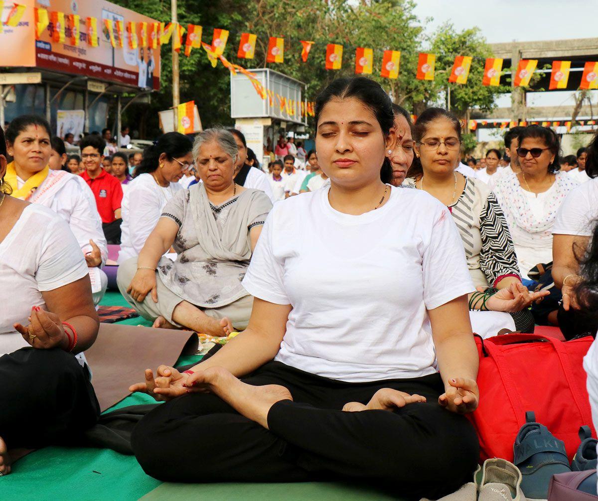 International Yoga day 2023 at Juhu