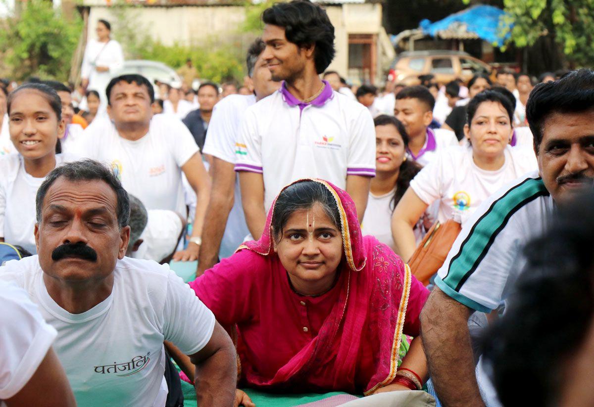 International Yoga day 2023 at Juhu