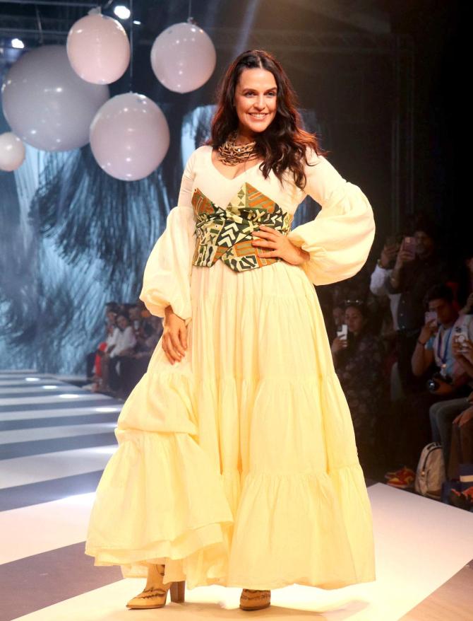 Neha Dhupia at LFW