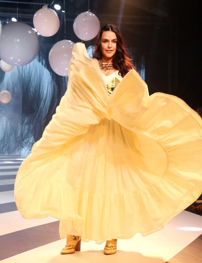 Neha Dhupia at LFW