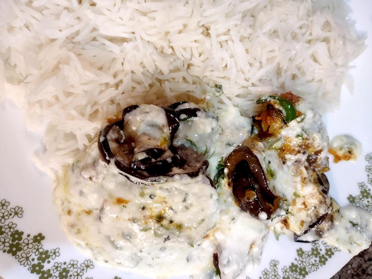 Deepa's Dahi Baingan