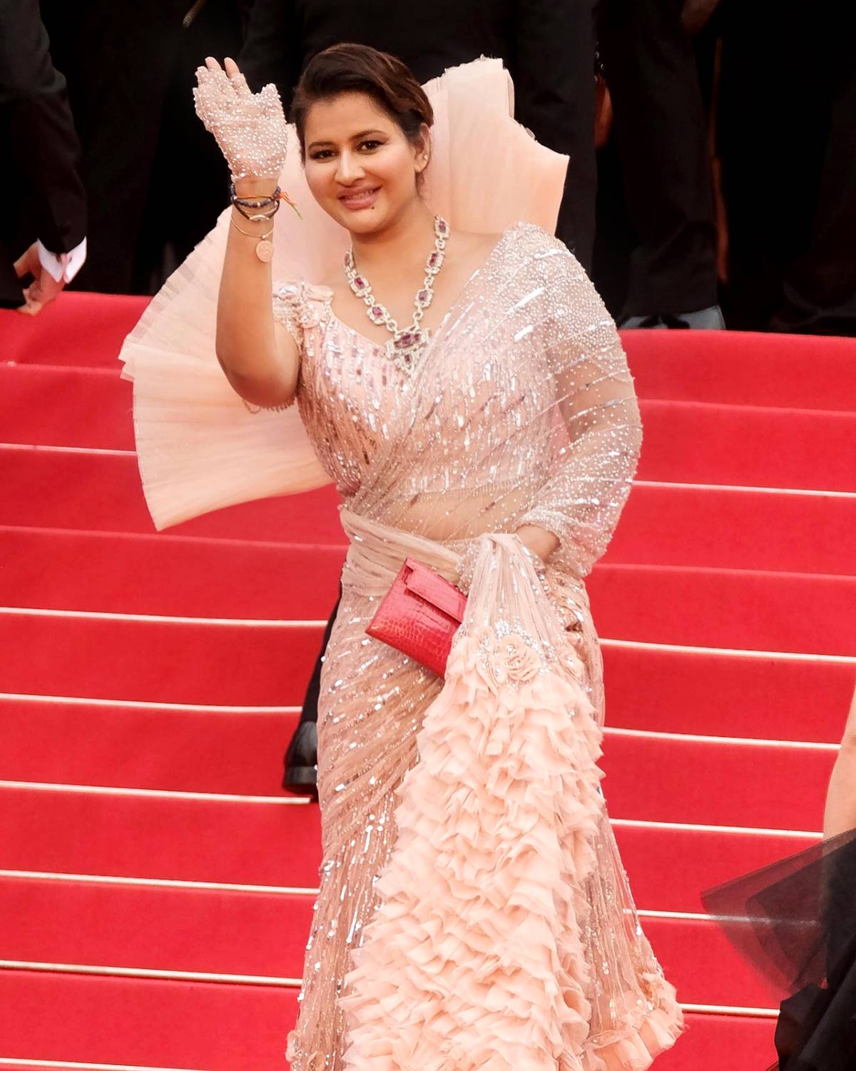 At Last! A Sari At Cannes!