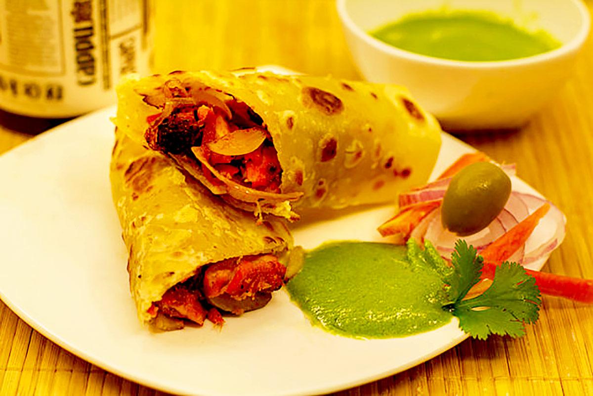 Paneer Kathi Roll