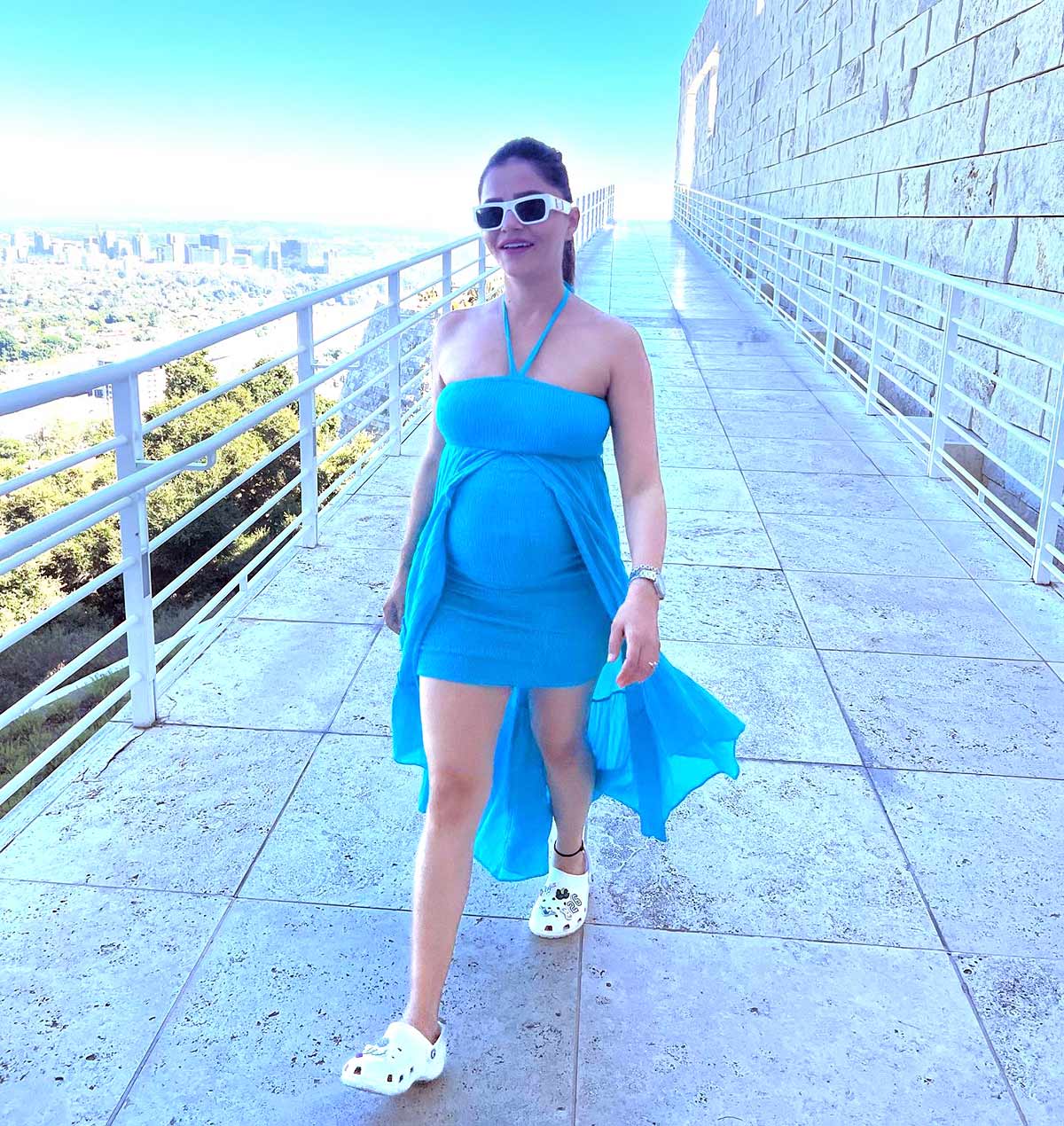 Rubina Dilaik ups the glam quotient in a cut-out dress with a deep