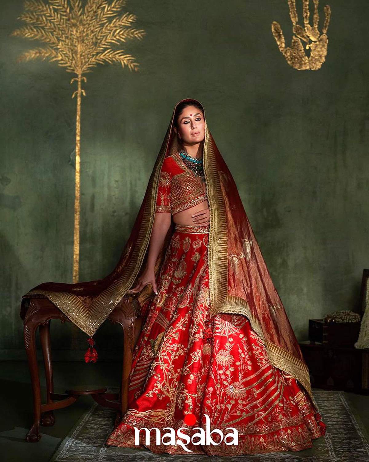 Kareena Kapoor Khan's Designer Wedding Silk Sharara Set | VOGUE India