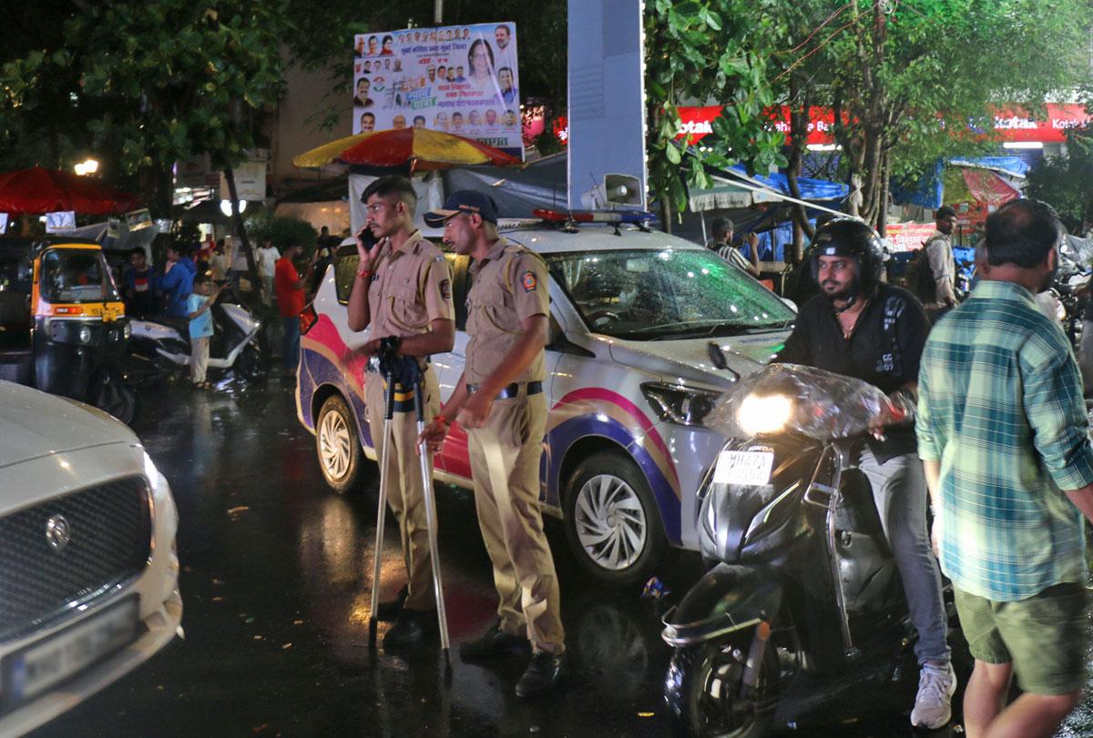 Mumbai Police keeping the city safe