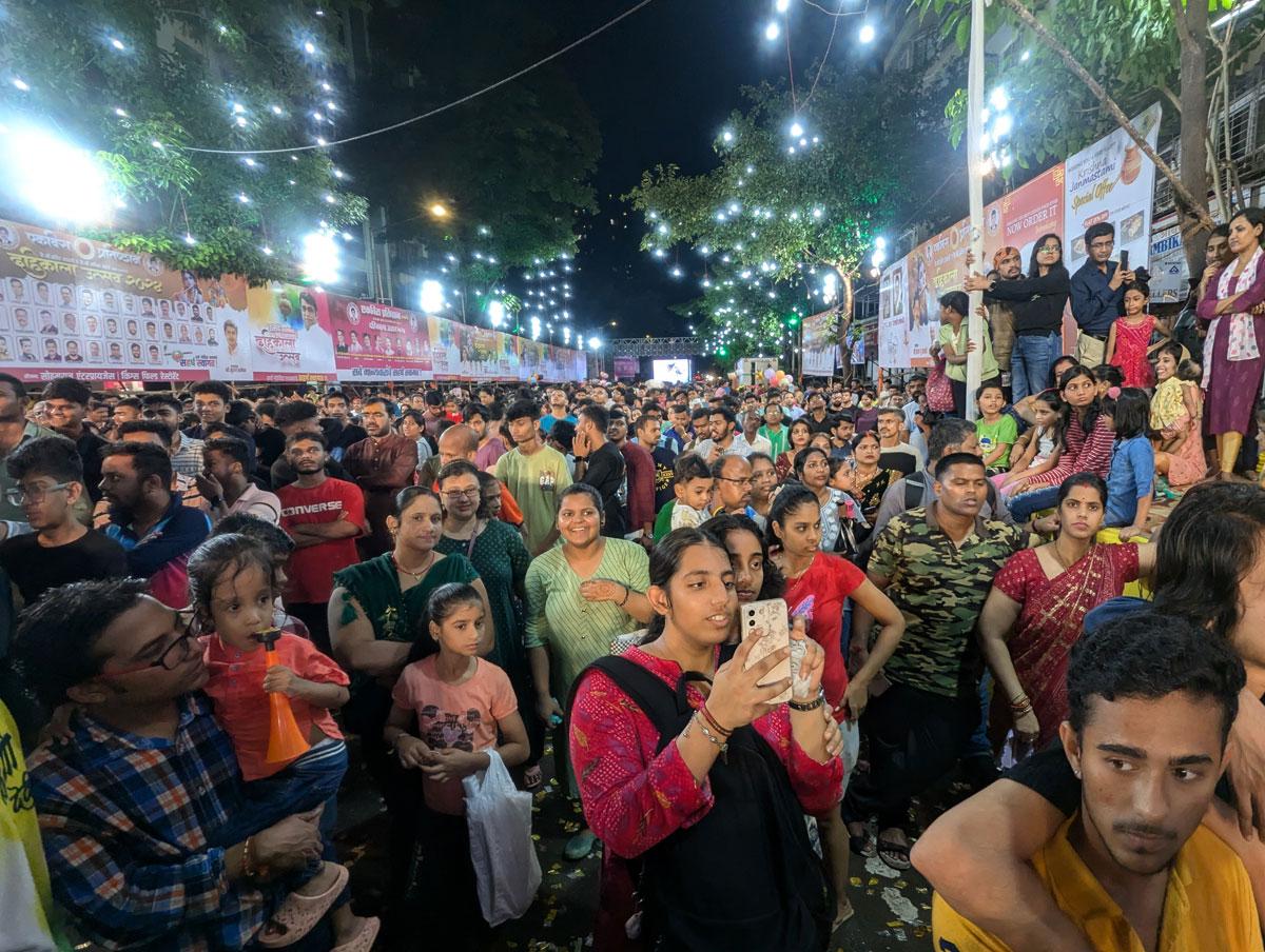 Dahi handi celeberation in Thakur Village, Mumbai