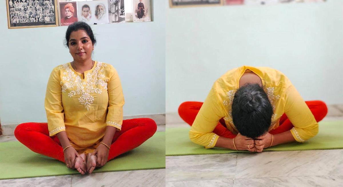 Baddha Konasana (butterfly pose)