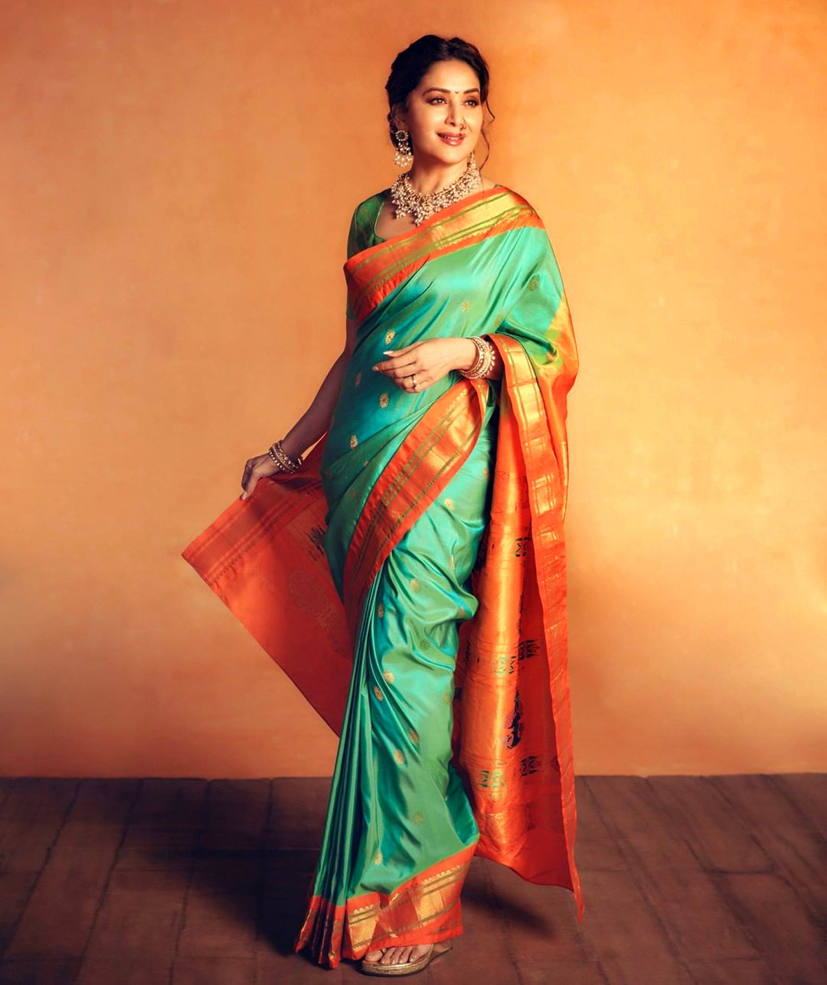 Amruta, Madhuri, Ankita Look Stunning In Paithani