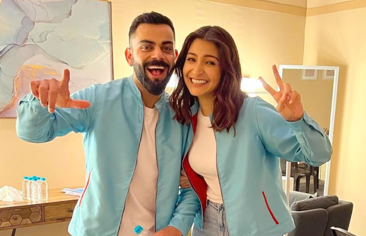 Virat Kohli and Anushka Sharma