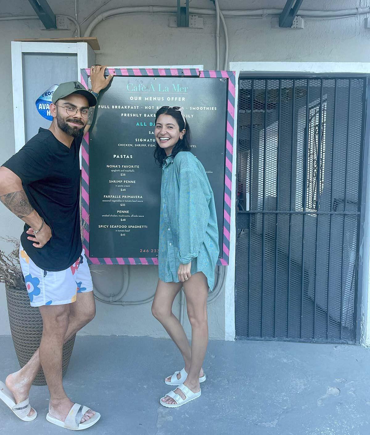 Virat Kohli and Anushka Sharma