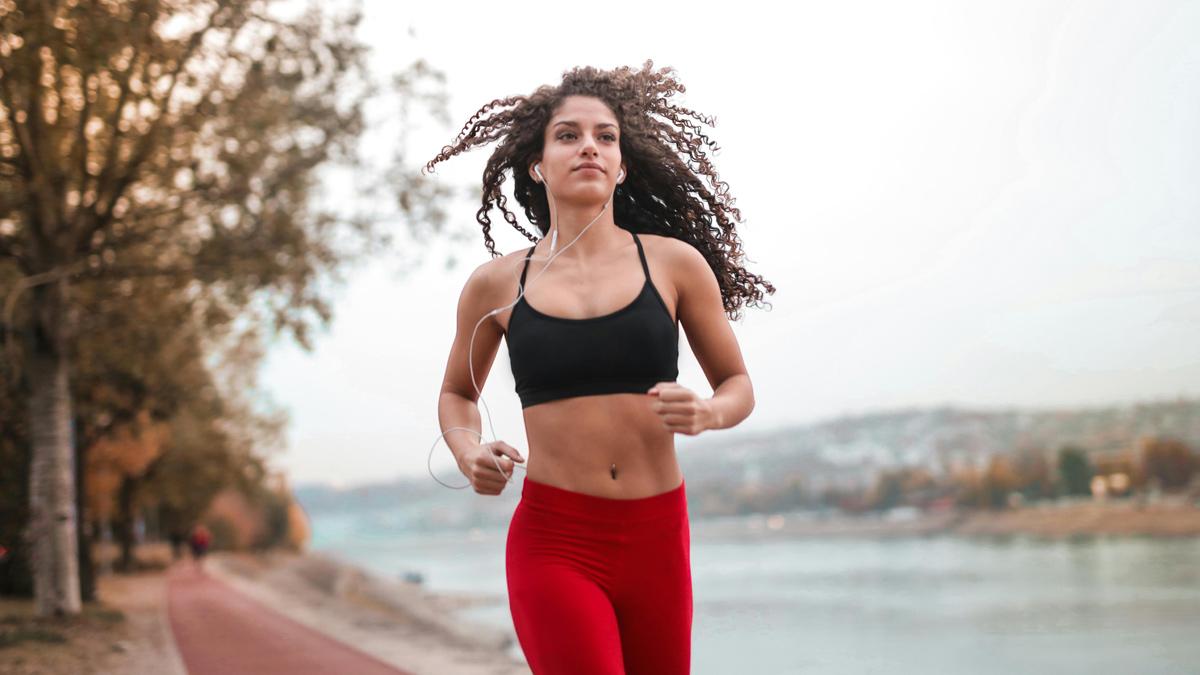 Woman running