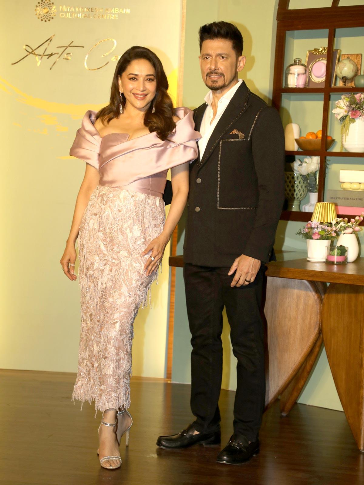 Madhuri Dixit and Shri Ram Nene