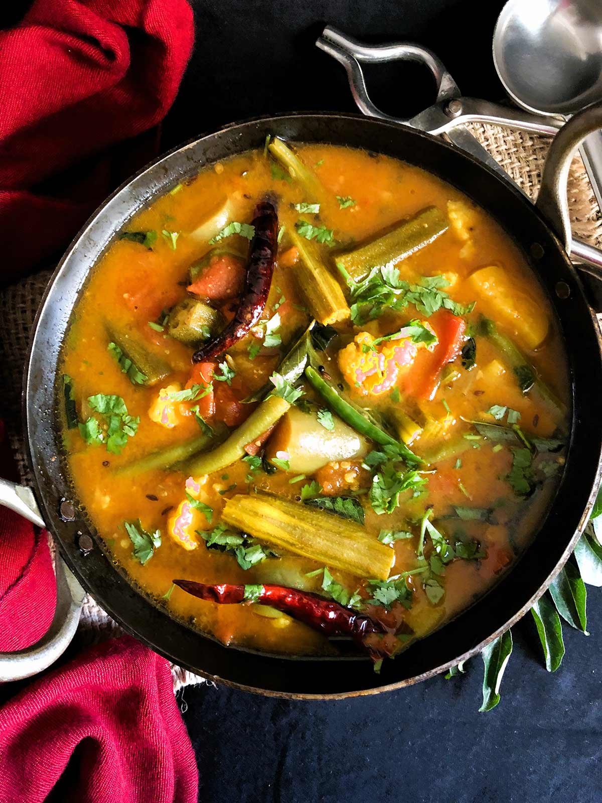 Recipe: Andhra Dappalam Vegetable Curry