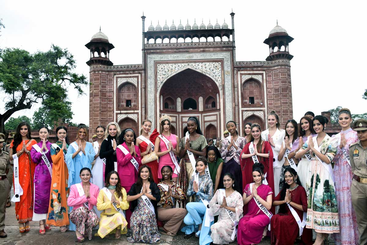 The Miss Teen International contestants