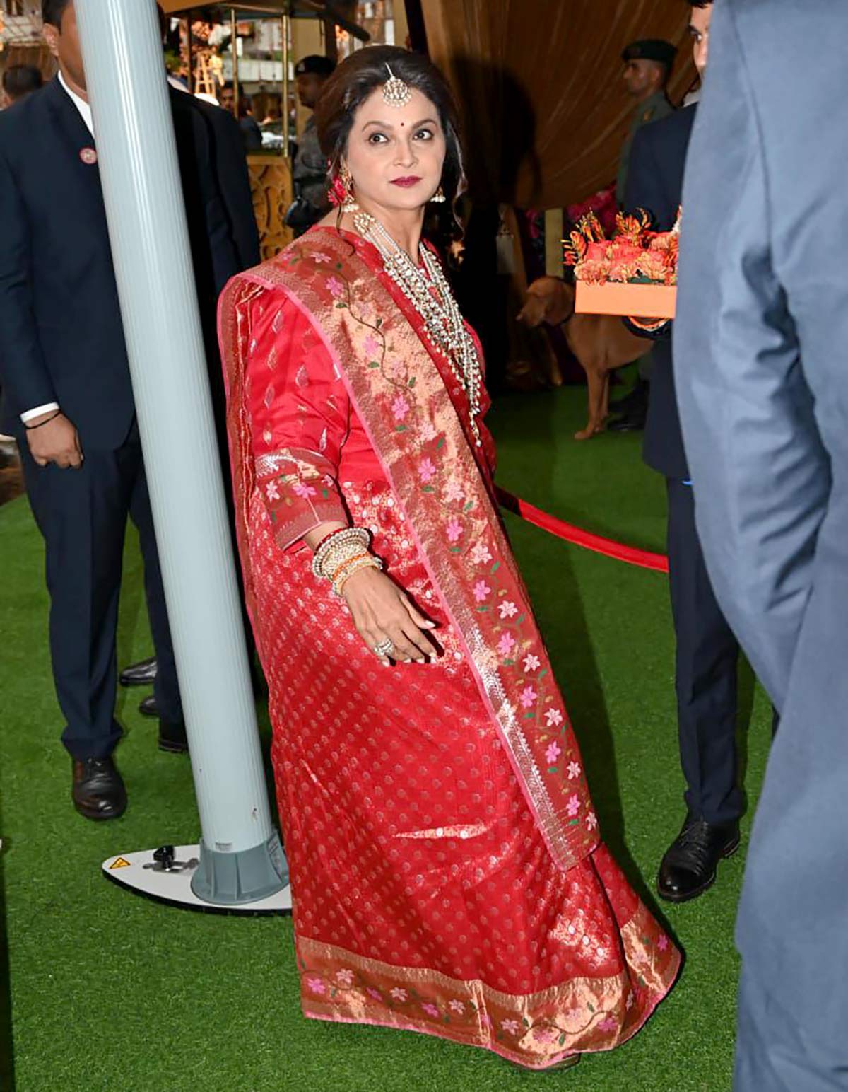 Radhika Merchant and Anant Ambani haldi ceremony