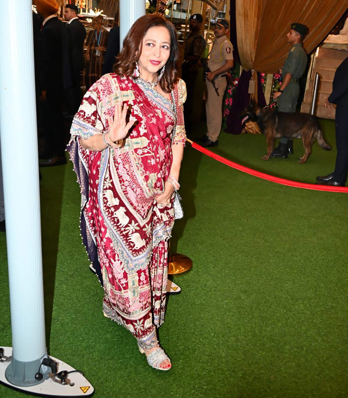 Radhika Merchant and Anant Ambani haldi ceremony