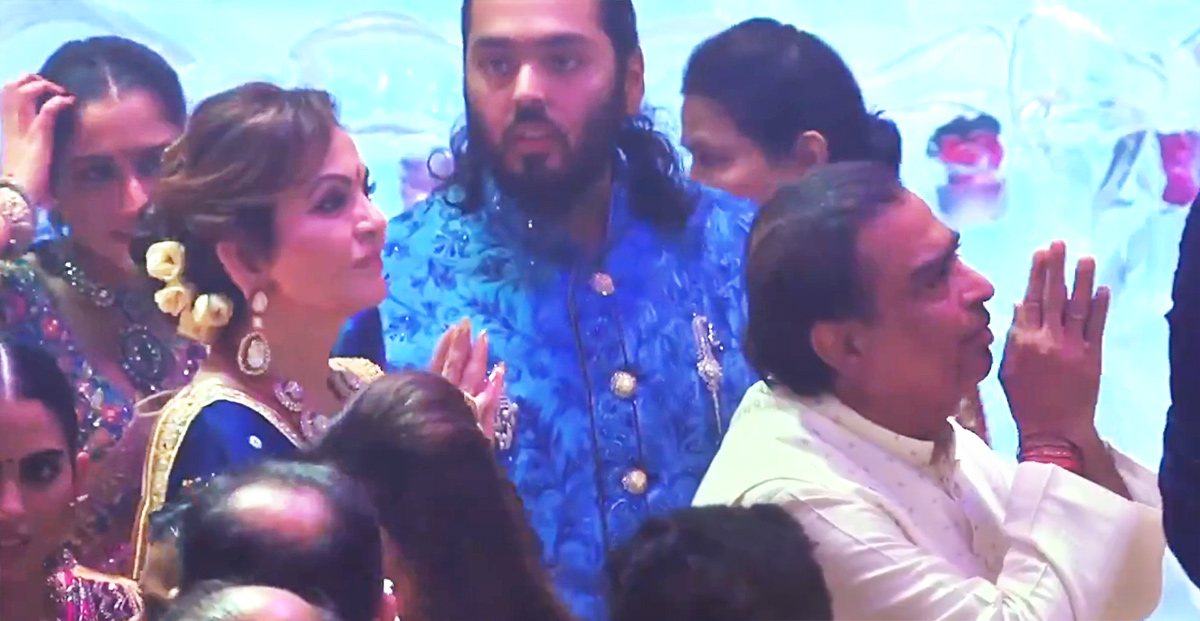 Radhika Merchant and Anant Ambani Shiv Shakti puja