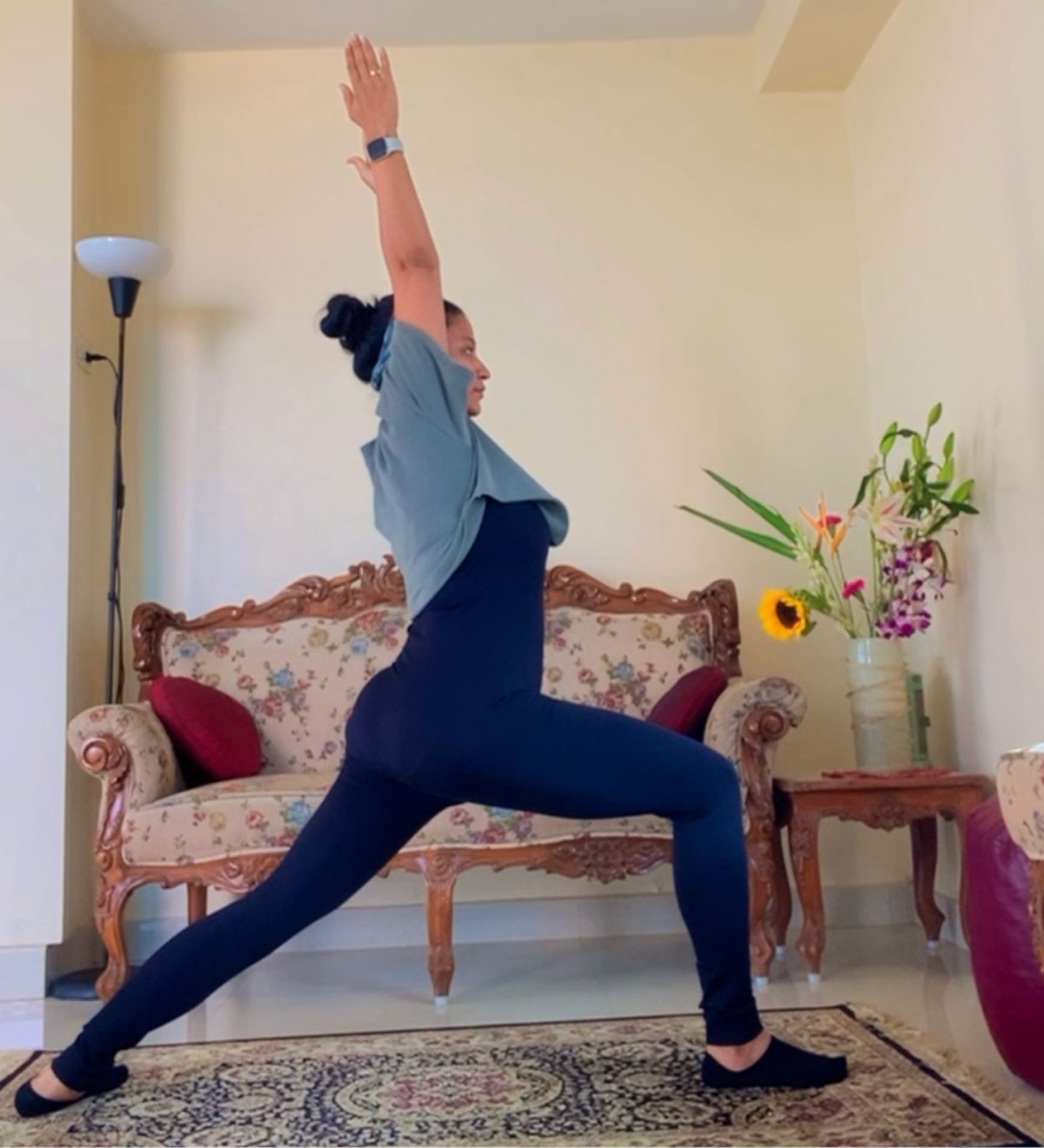 Virabhadrasana 1