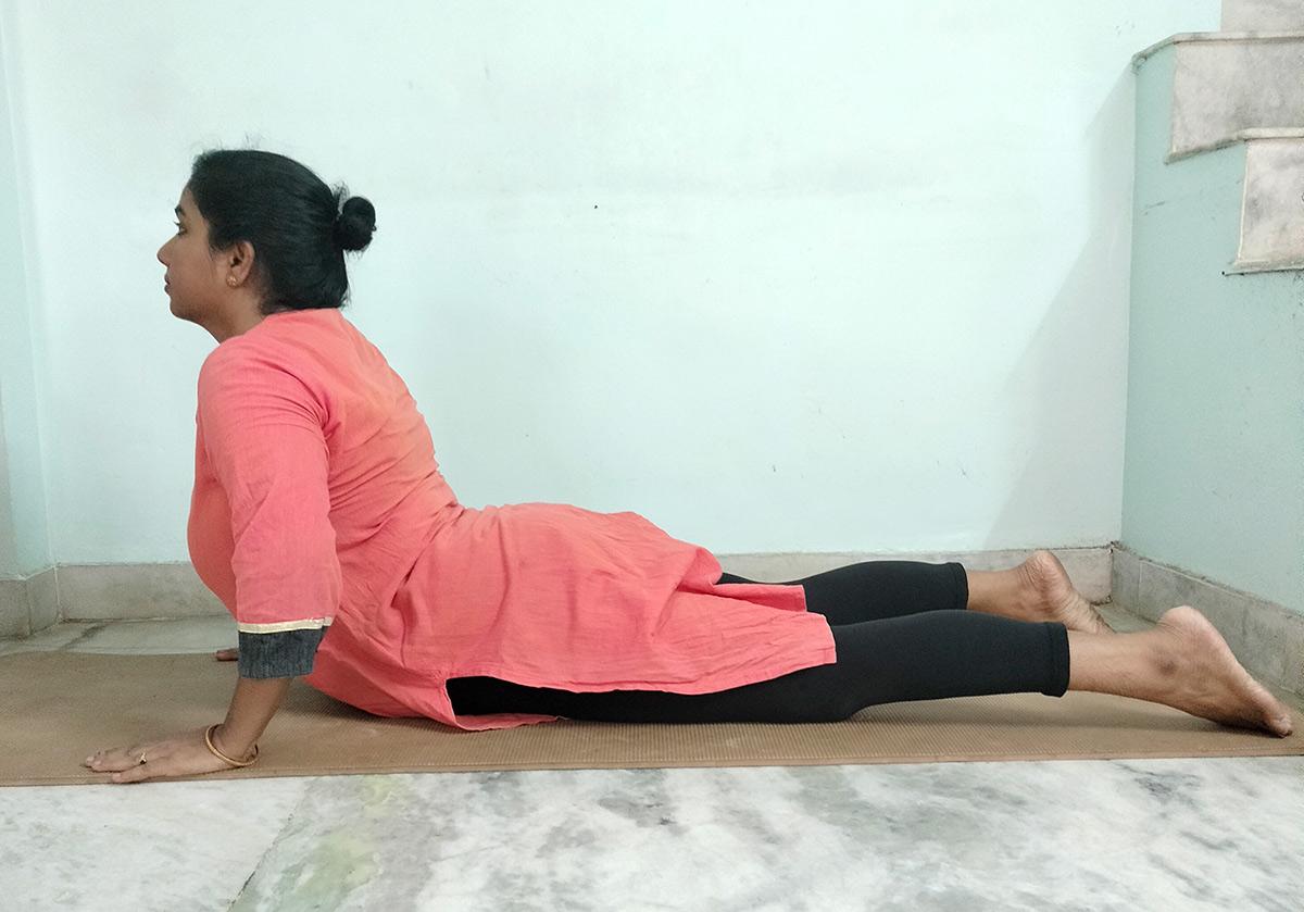 Bhujangasana or Cobra Pose