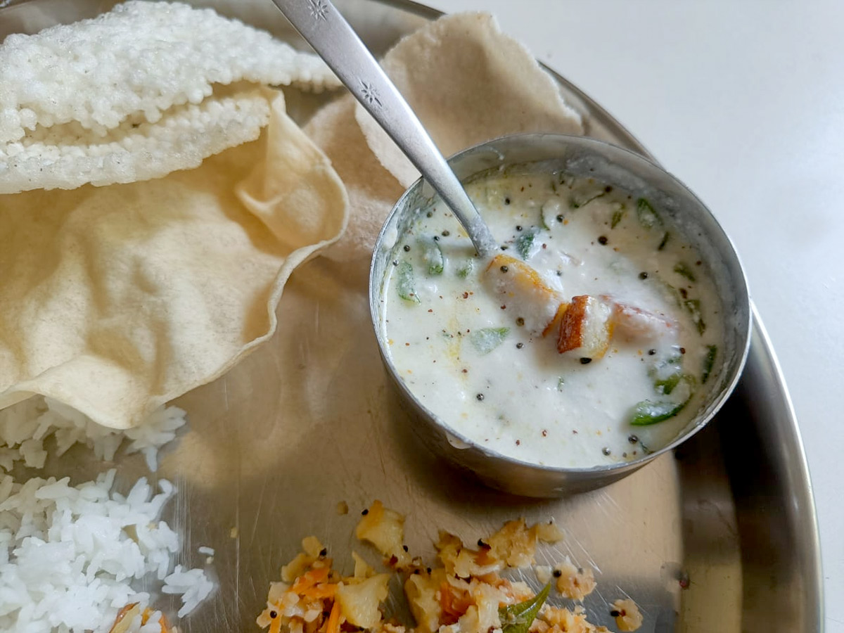 Paneer-Capsicum Raita