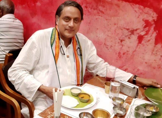 Shashi Tharoor loves his idlis