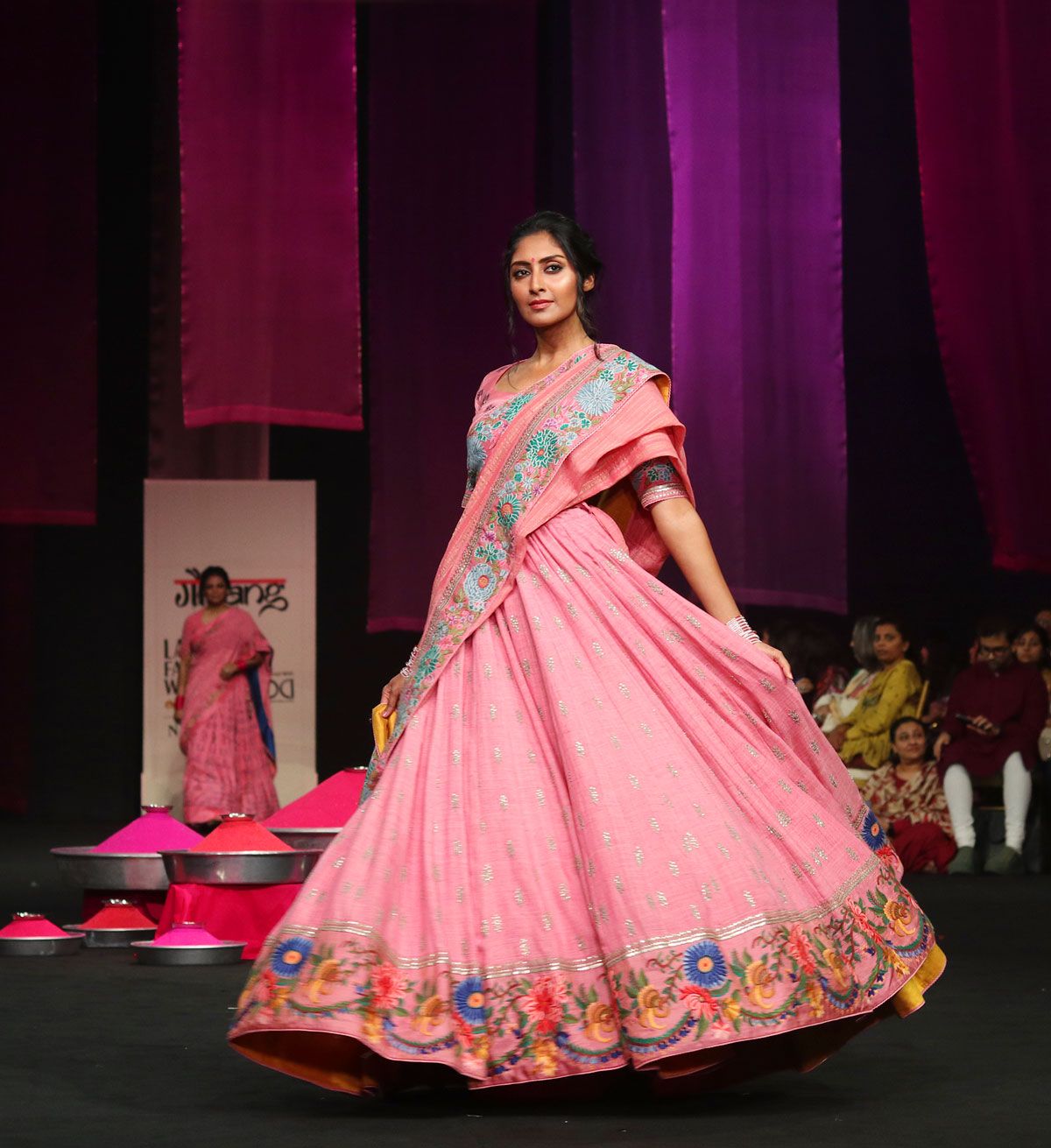 Gaurang Shah presents his collection Gulal at Lakme Fashion Week 2024