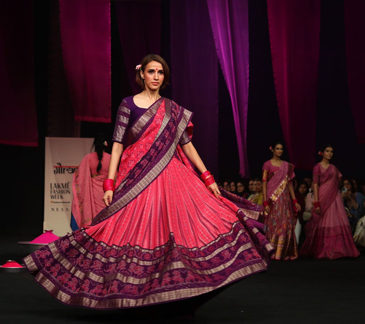 Gaurang Shah presents his collection Gulal at Lakme Fashion Week 2024