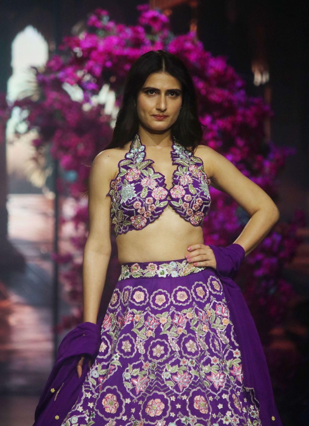 Fatima Sana Shaikh walks for Arvind Ampula at Lakme Fashion Week 2024