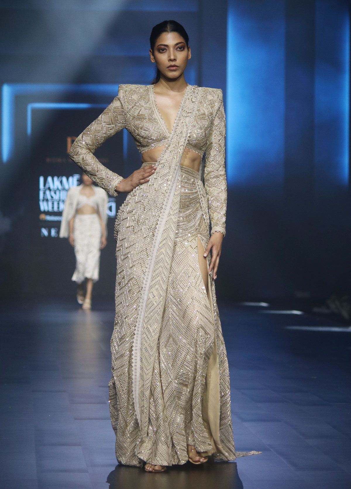 Niharika, Rakulpreet walk for Ritika Mirchandani at Lakme Fashion Week 2024