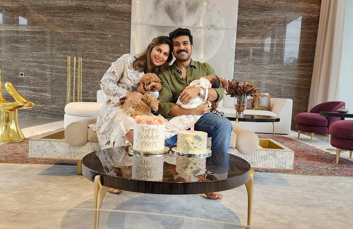 Upasana with Ram Charan