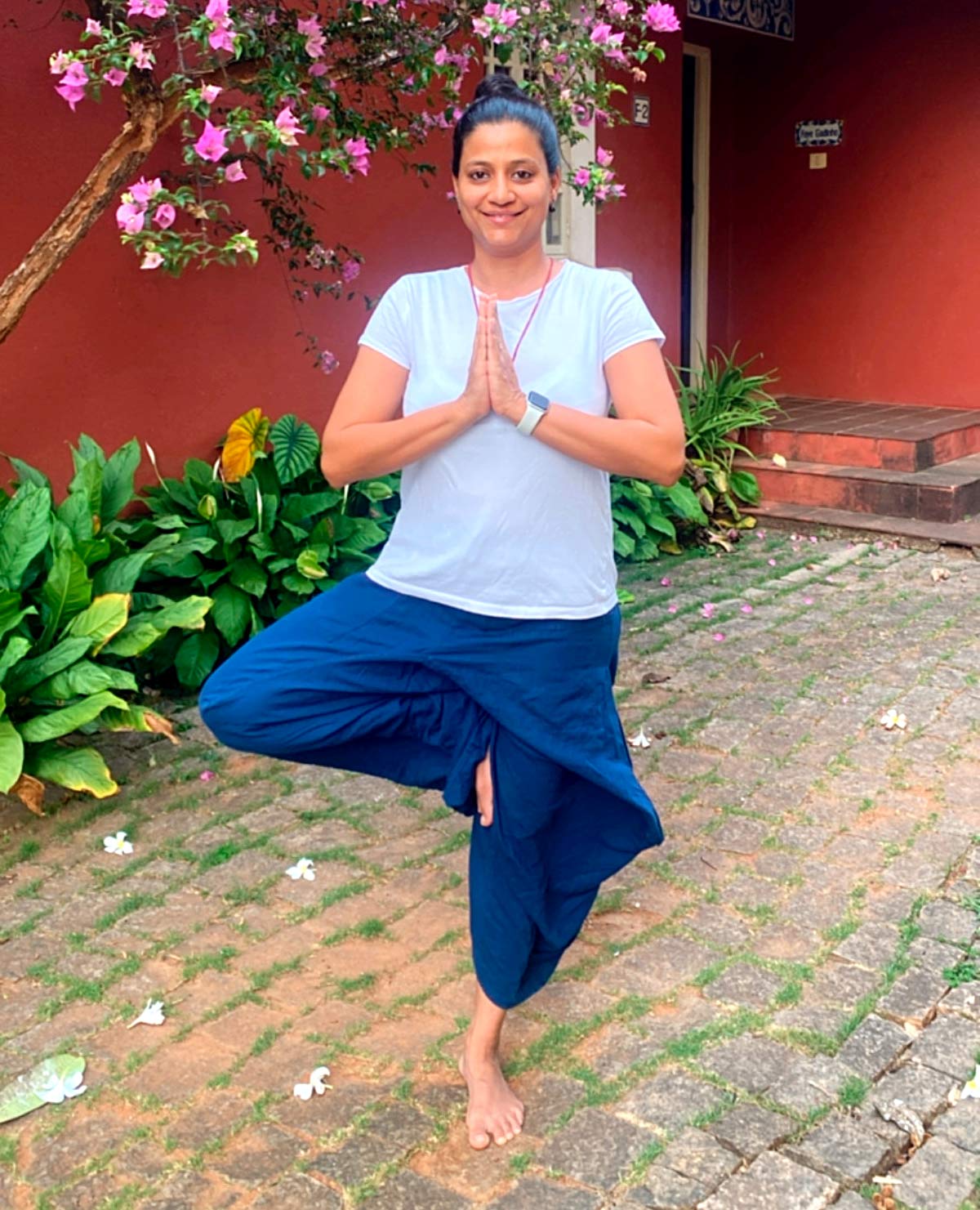 Vrikshasana tree pose