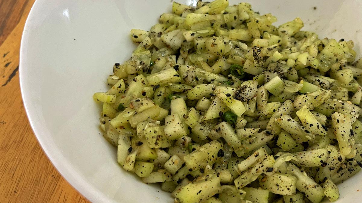 Sesame Cucumber Salad