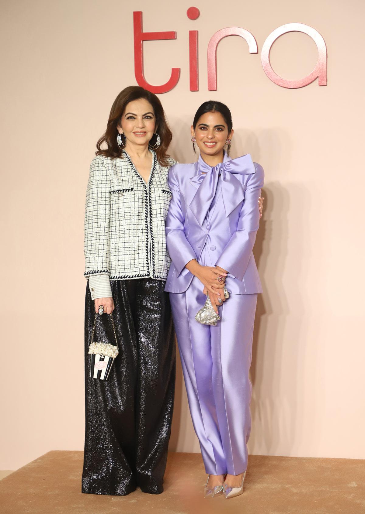 Kiara Advani, Suhana Khan, Kareena Kapoor Khan attend Nita Ambani and Isha Ambani's Tira launch at Jio World Plaza in Mumbai, November 2024